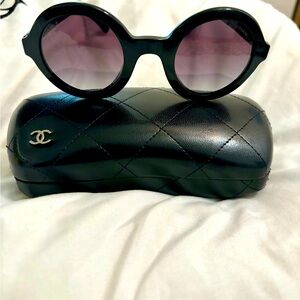 New Authentic Chanel Round Sunglasses